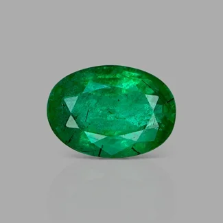 Emerald 8.67x6.25mm Faceted Oval A+ Grade Loose Gemstone - 148279