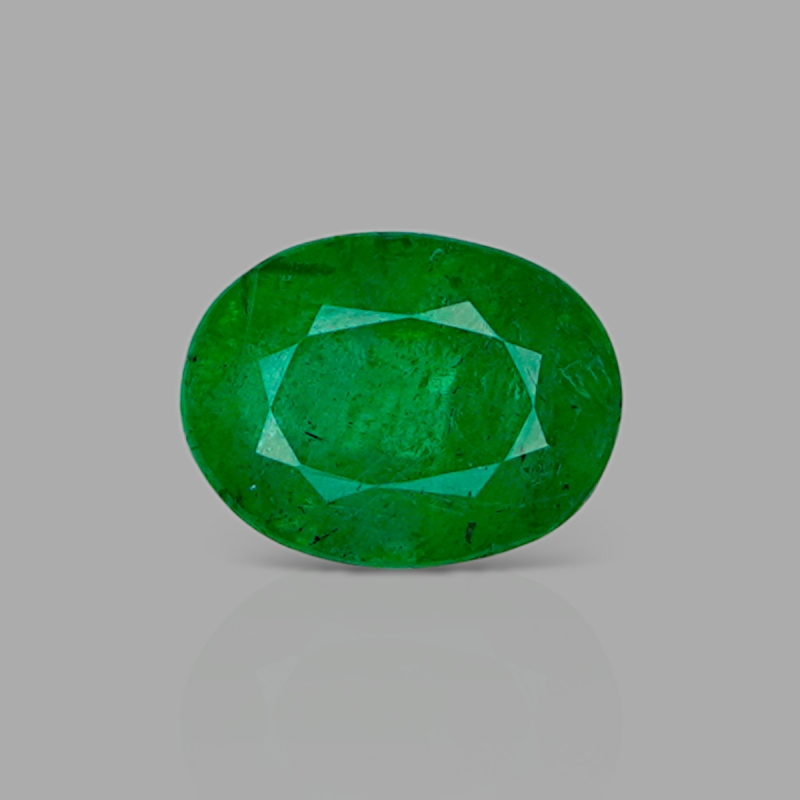 Emerald 8.29X6.32mm Faceted Oval A Grade Loose Gemstone - 157637