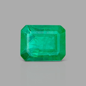 Emerald 7.75x6.18x4.28mm Step Cut Octagon A+ Grade Loose Gemstone - 159606