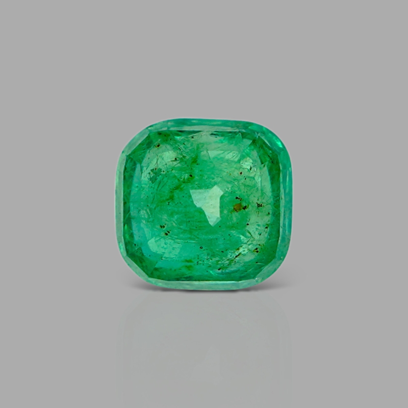 Emerald 8.20X8.50mm Faceted Square Cushion  A+ Loose Gemstone - 180481