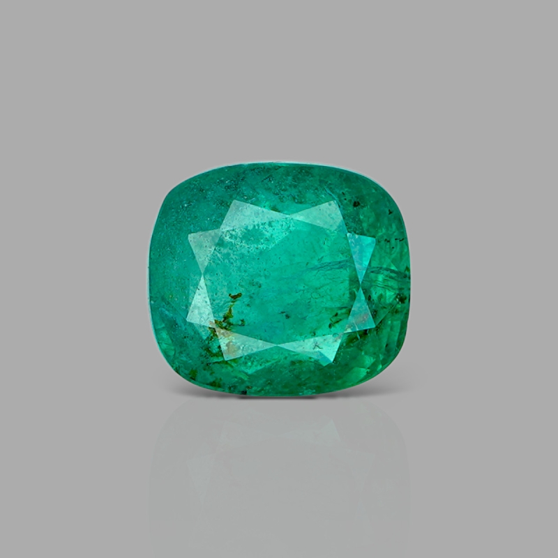 Emerald 8.74x9.77x5.70mm Faceted Cushion AA Loose Gemstone - 181682