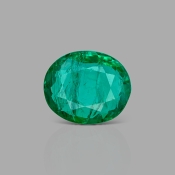 Emerald 10.47x8.78x5.15mm Faceted Oval AA Loose Gemstone - 182483