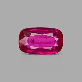 Ruby 4.68x7.69mm Faceted Cushion AA+ Grade Loose Gemstone - 153592