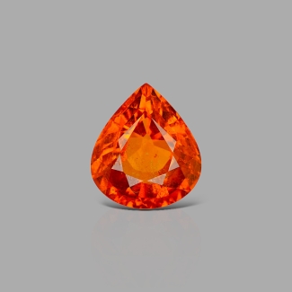 Spessartite Garnet 12.89x14.66mm Faceted Pear AA+ Grade Loose Gemstone - 153593