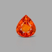 Spessartite Garnet 12.89x14.66mm Faceted Pear AA+ Grade Loose Gemstone - 153593