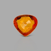 Spessartite Garnet 8.28x9.16mm Faceted Heart AAA Grade Loose Gemstone - 153600