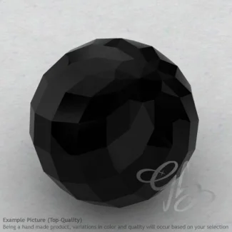 Black Spinel Round Shape Calibrated Beads