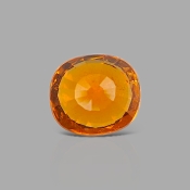 Spessartite Garnet 7.19x8.08mm Faceted Cushion AA+ Grade Loose Gemstone - 153603