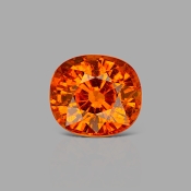Spessartite Garnet 7.19x8.08mm Faceted Cushion AA+ Grade Loose Gemstone - 153603