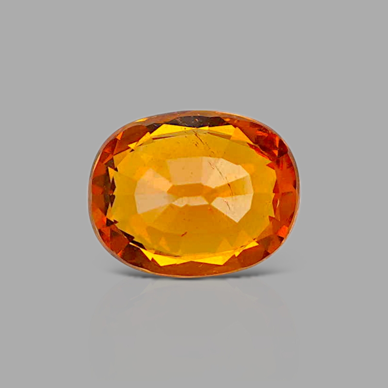 Spessartite Garnet 6.81x8.66mm Faceted Cushion AA+ Grade Loose Gemstone - 153605