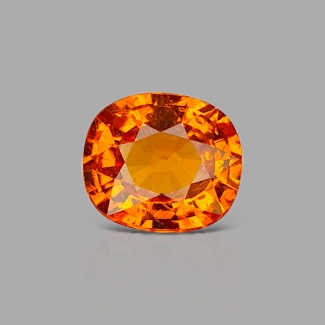 Spessartite Garnet 6.96x7.97mm Faceted Cushion AA+ Grade Loose Gemstone - 153606