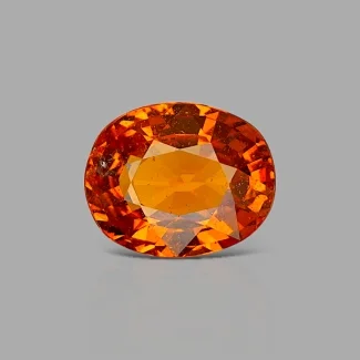 Spessartite Garnet 7.97x9.87mm Faceted Oval AA+ Grade Loose Gemstone - 153636