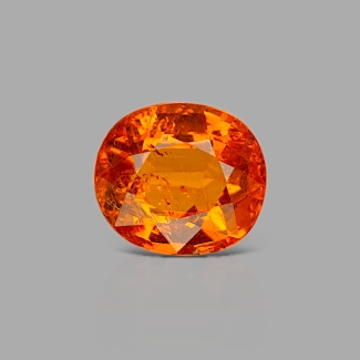 Spessartite Garnet 7.83x6.91mm Faceted Oval AA+ Grade Loose Gemstone - 157560