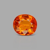 Spessartite Garnet 7.83x6.91mm Faceted Oval AA+ Grade Loose Gemstone - 157560