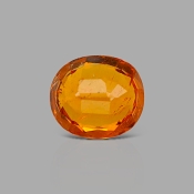 Spessartite Garnet 7.83x6.91mm Faceted Oval AA+ Grade Loose Gemstone - 157560