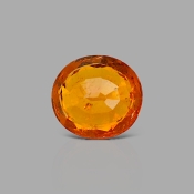 Spessartite Garnet 8.29x7.66mm Faceted Oval AA Grade Loose Gemstone - 157561