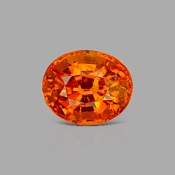 Spessartite Garnet 7.46x6.20mm Faceted Oval AA+ Grade Loose Gemstone - 157567
