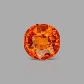 Spessartite Garnet 6.99x6.88mm Faceted Oval A+ Grade Loose Gemstone - 157568
