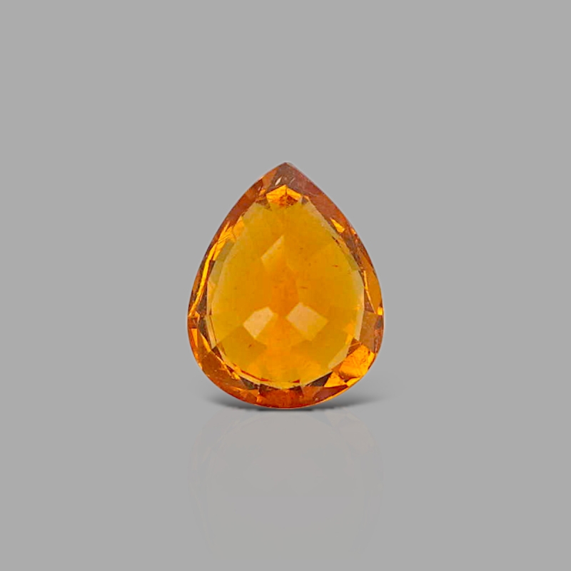 Spessartite Garnet 8.24x6.60mm Faceted Pear AA+ Grade Loose Gemstone - 157574