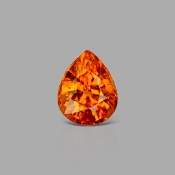 Spessartite Garnet 8.24x6.60mm Faceted Pear AA+ Grade Loose Gemstone - 157574