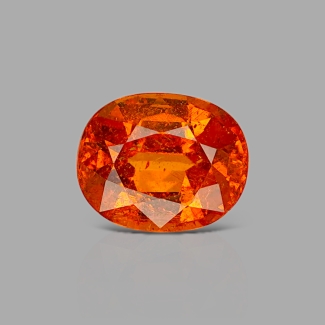 Spessartite Garnet 9.26x7.47mm Faceted Oval A+ Grade Loose Gemstone - 157577