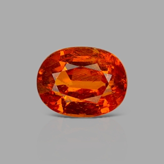 Spessartite Garnet 8.48x6.59mm Faceted Oval AA Grade Loose Gemstone - 157578