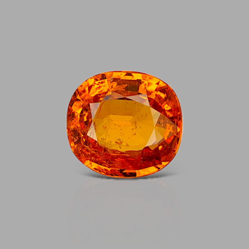 Spessartite Garnet 7.91x7.32mm Faceted Cushion AA Grade Loose Gemstone - 157588