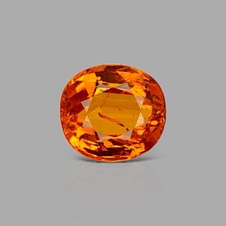 Spessartite Garnet 7.71x7.05mm Faceted Oval AA Grade Loose Gemstone - 157589