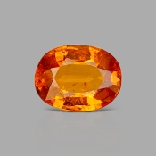 Spessartite Garnet 8.69x6.61mm Faceted Oval AA Grade Loose Gemstone - 157591