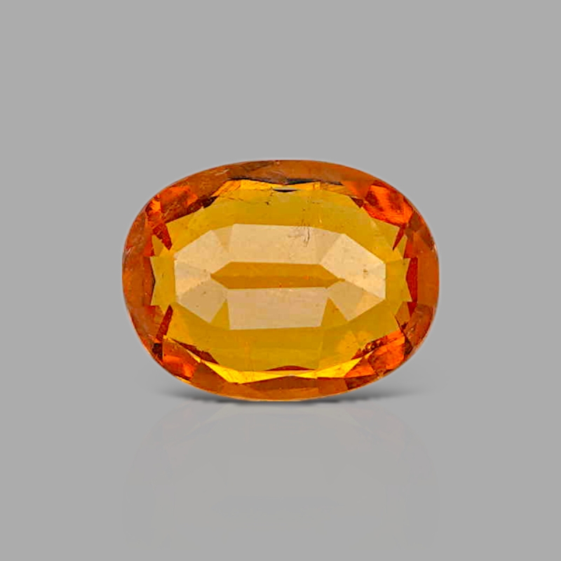 Spessartite Garnet 8.69x6.61mm Faceted Oval AA Grade Loose Gemstone - 157591