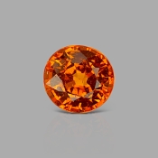 Spessartite Garnet 7.09x6.84mm Faceted Oval AA+ Grade Loose Gemstone - 157592