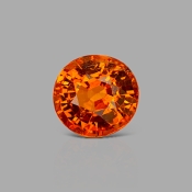 Spessartite Garnet 7.05x6.75mm Faceted Oval AA+ Grade Loose Gemstone - 157595