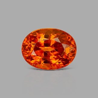 Spessartite Garnet 7.35x5.54mm Faceted Oval AAA Grade Loose Gemstone - 157604