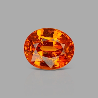 Spessartite Garnet 7.35x6.06mm Faceted Oval AA+ Grade Loose Gemstone - 157606