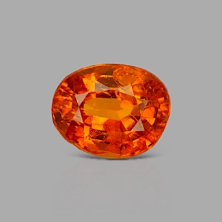 Spessartite Garnet 7.29x5.82mm Faceted Oval AA Grade Loose Gemstone - 157608