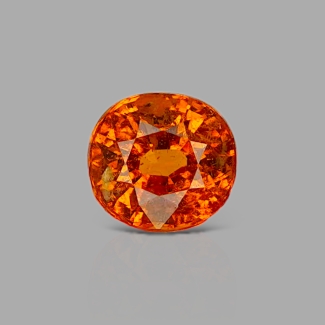 Spessartite Garnet 6.54x6.07mm Faceted Oval A+ Grade Loose Gemstone - 157609