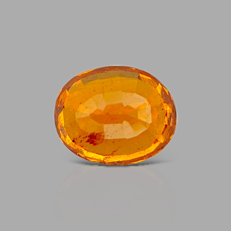 Spessartite Garnet 8.10x6.61mm Faceted Oval A+ Grade Loose Gemstone - 157611
