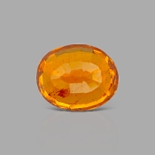 Spessartite Garnet 8.10x6.61mm Faceted Oval A+ Grade Loose Gemstone - 157611