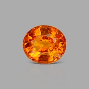Spessartite Garnet 8.01x7.07mm Faceted Oval AA Grade Loose Gemstone - 157614