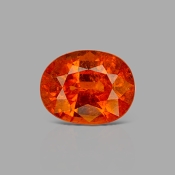 Spessartite Garnet 8.421x6.62mm Faceted Oval A+ Grade Loose Gemstone - 157616