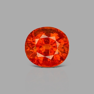 Spessartite Garnet 7.98x7.33mm Faceted Oval AA Grade Loose Gemstone - 157617