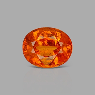 Spessartite Garnet 8.01x6.50mm Faceted Oval A+ Grade Loose Gemstone - 157619
