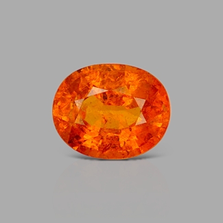 Spessartite Garnet 8.14x6.57mm Faceted Oval A+ Grade Loose Gemstone - 157622