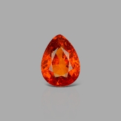 Spessartite Garnet 9.45x7.01mm Faceted Pear AA Grade Loose Gemstone - 157624