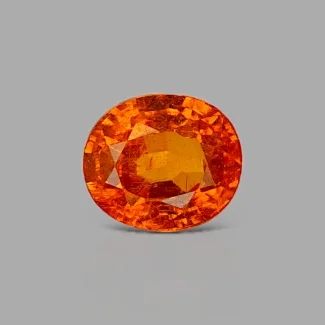 Spessartite Garnet 6.91x5.92mm Faceted Oval A Grade Loose Gemstone - 157626