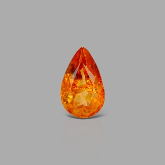 Spessartite Garnet 8.78x5.43mm Faceted Pear A+ Grade Loose Gemstone - 157667