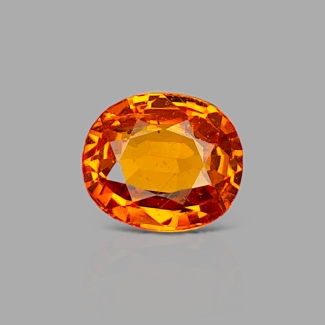 Spessartite Garnet 6.63x5.63mm Faceted Oval AAA Grade Loose Gemstone - 157669