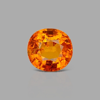 Spessartite Garnet 6.80x6.42mm Faceted Oval A+ Grade Loose Gemstone - 157670