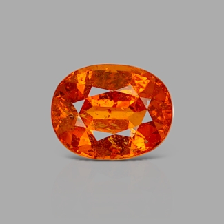 Spessartite Garnet 8.07x6.35mm Faceted Oval A Grade Loose Gemstone - 157562