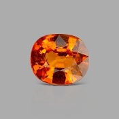 Spessartite Garnet 8.04x9.26mm Faceted Cushion AA+ Grade Loose Gemstone - 153604